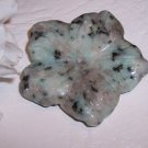 SESAME JASPER Flower Station Pendant 40mm