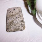 OCEAN JASPER Puffed Trapezoid Pendant