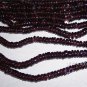 Pyrope Garnet Rondelle Heishi Beads GORGEOUS!!