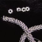 Bright Sterling Silver GENUINE BALI Spacer Bead (q25)
