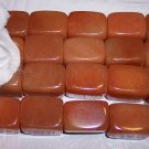 AVENTURINE (peach) Lg Rectangle Beads