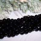 BLACK ONYX 8mm Round Beads
