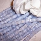 BLUE LACE AGATE 5mm Heishi Beads