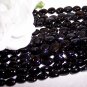 BLACK ONYX 7x9mm Oval Beads