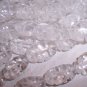 CRYSTAL QUARTZ Carved Ovals Beads 8x11mm