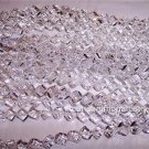 CRYSTAL CLEAR Quartz 4mm Cube Beads SIDE-DRILLED