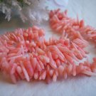 PINK CORAL Bead Tips 16"