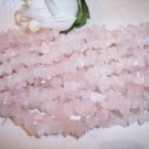 ROSE QUARTZ Chips 36" strand