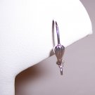 LEVER BACK Ear Wires Silver Plated (20pcs)