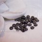 HEMATITE 4mm Czech Rondells q.100
