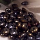 BROWN IRIS Czech 4mm Rondell Beads  100pcs