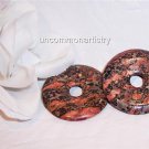 LEOPARDSKIN JASPER 40mm Donut Bead