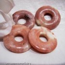 LEPIDOLITE (pink) Donut Bead 40mm
