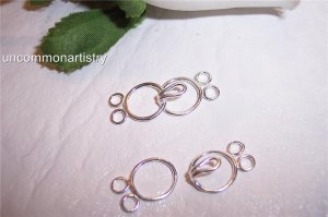 Sterling Multi-Strand 2 Strand Reducer Clasp q.2