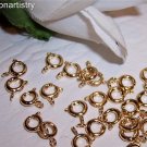 SPRING RING Clasps 14Kt. Gold Filled 6mm q.10