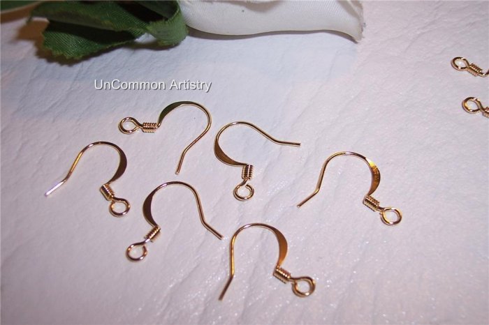 EAR WIRES Gold Plated q.50