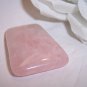 ROSE QUARTZ Puffed Trapezoid Pendant!