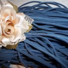 FAUX SUEDE Cord 1mm DARK BLUE 5 Meters