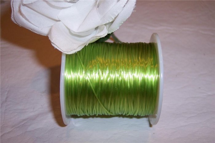 ELASTIC CORD 30meters LIGHT GREEN