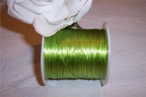 ELASTIC CORD 30meters LIGHT GREEN
