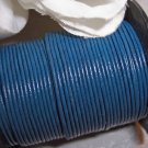 LEATHER CORD 2mm DARK BLUE 5 yards