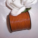 LEATHER CORD 1mm SIENNA BROWN 5 yards