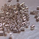 CRIMP BEADS 2x2 mm STERLING SILVER q.50