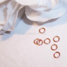 4mm OPEN COPPER Jump Rings 21g. q.50