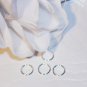 6mm OPEN SILVER PLATED Jump Rings 19g. q.100