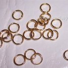 SPLIT RINGS  6mm GOLD PLATED q.100