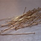 1 1/2" HEAD PINS 24 Gauge GOLD FILLED q.10