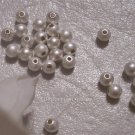 6mm SATIN Round Beads STERLING SILVER q.10