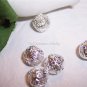 5mm FILIGREE Round Beads SILVER PLATED q.20