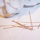 1" HEAD PINS 26 Gauge COPPER q.50
