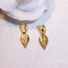 BAILS Stone Mounting LEAF GoldPlated Md (Glue On) q.5