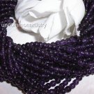 AMETHYST 4 mm ROUND Beads 16" Strand