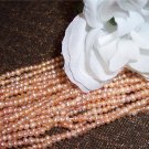Fresh Water Potato PEARLS 2-3mm APRICOT 16" strand