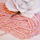 Fresh Water Potato PEARLS 3-4mm BABY PINK 16" strand