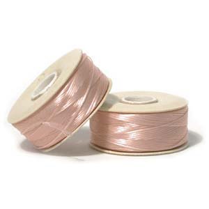 NYMO Nylon Beading Thread SIZE B BABY PINK 72 yards