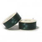 NYMO Nylon Beading Thread SIZE B EVERGREEN 72 yards