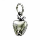 APPLE CHARM - STERLING SILVER