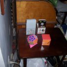 TWO PINK TWISTY PUZZLES CUBE 6 LAYER 6X6X6 MEGAMINX 3 LAYER LIMCUBE