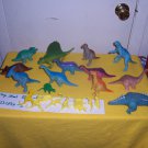 DINOSAUR PLAYSKOOL WITH SMALL AJAX FIGURES PREHISTORIC LOT # 5