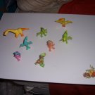 DINOSAUR TRAIN SMALL FIGURE LOT PREHISTORIC PLASTIC # 2