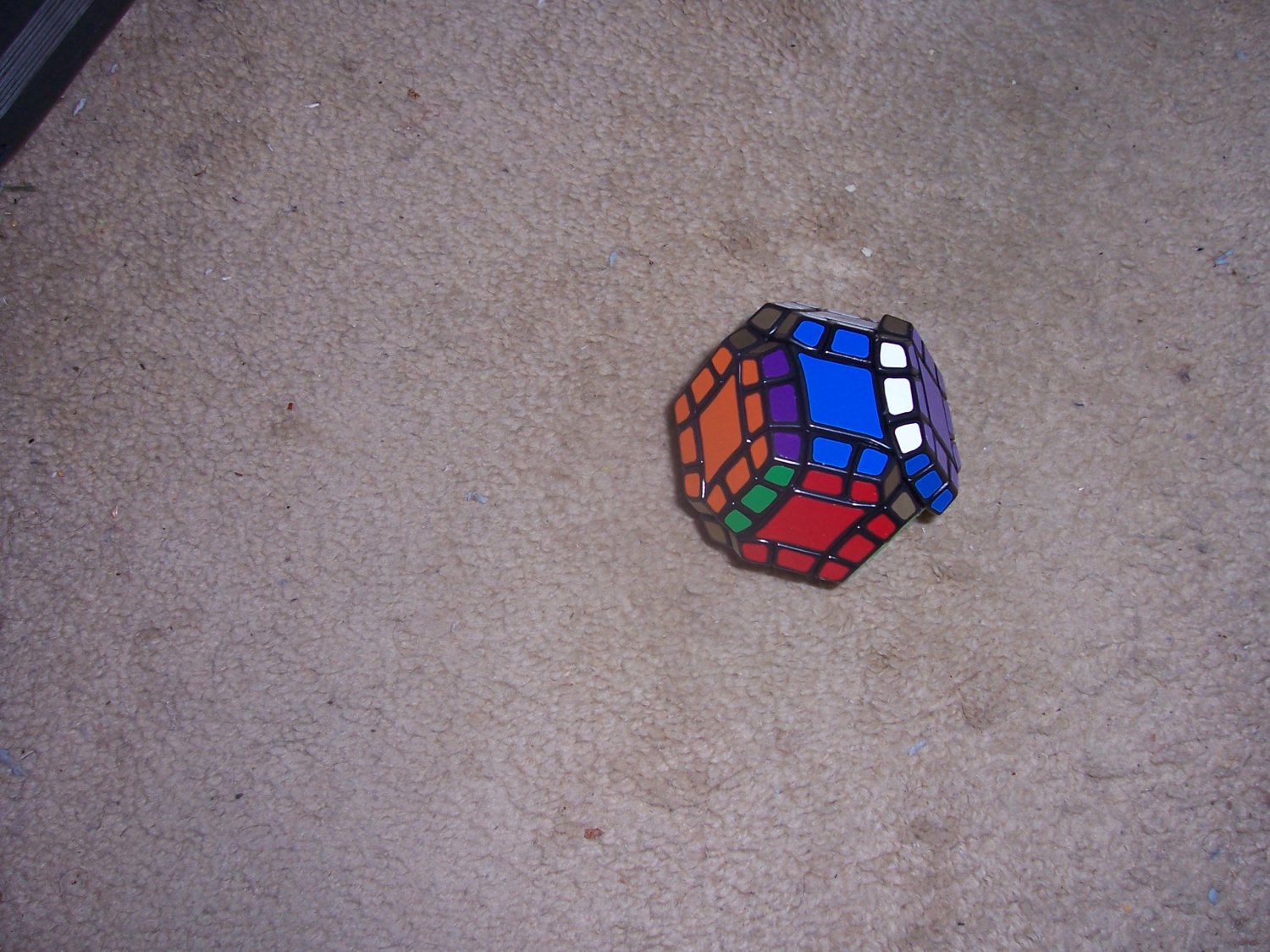 LANLAN RHOMBIC DODECAHEDRON COLORFUL TWISTY LOGIC CUBE PUZZLE