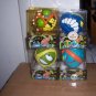 FOUR MAD HEDZ MAGIC TWISTY CUBE PUZZLE SCARY UGLY HALLOWEEN TOYS 2X2X2