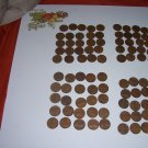 1920's WHEAT PENNIES 500 VINTAGE CENTS LOT LINCOLN COPPER