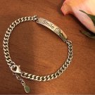 Simple and stylish Smiley and 925 silver bracelet.