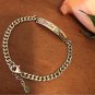 Simple and stylish Smiley and 925 silver bracelet.