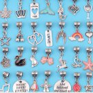 Small pendant accessories suitable for bracelets and necklaces.8 pieces in a pack for sell